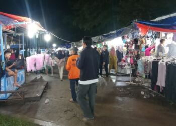 Bikin Macet, Pasar Malam di Banjarsari Dikeluhkan Warga 1